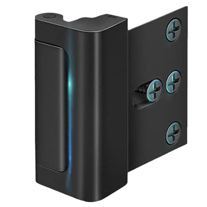 2 Pack Home Security Door Reinforcement Lock – Withstands 800 lbs, Heavy Duty Inward Swinging Door Lock, Childproof & Anti-Theft Protection