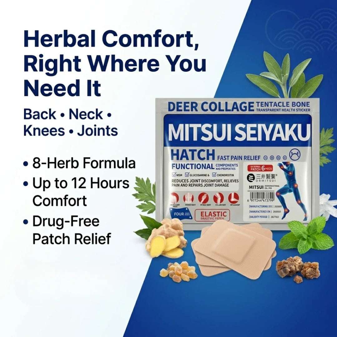Japanese Pain Patch by Dr. Mitsui