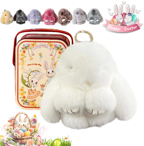 🏆Only $7.99Last Day Promotion!f 🐰 Handmade Soft Bunny Charms