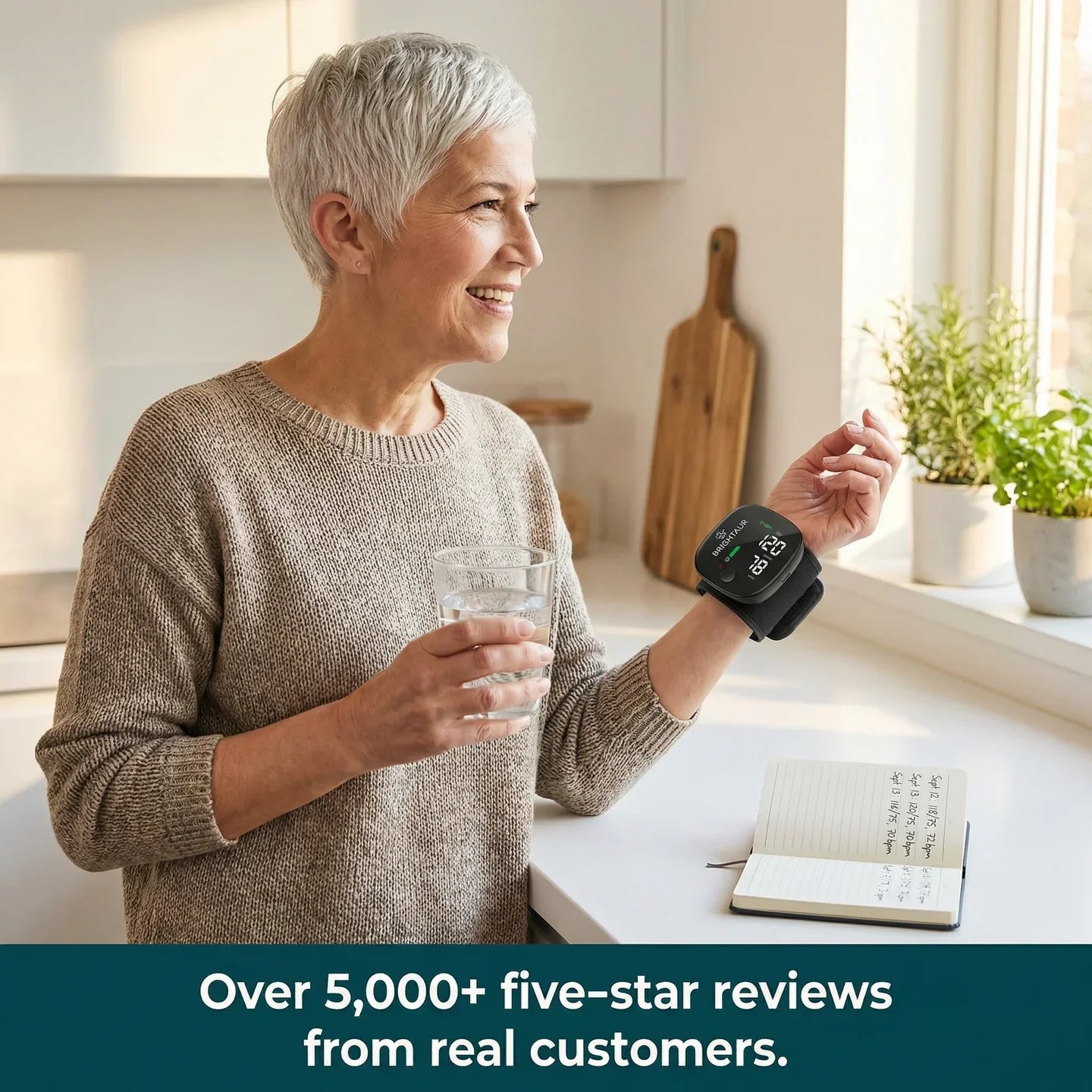 Aurora Tech™ Wrist Blood Pressure Monitor