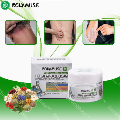 Herbal Miracle Cream for Stubborn Skin Issues