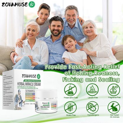 Herbal Miracle Cream for Stubborn Skin Issues