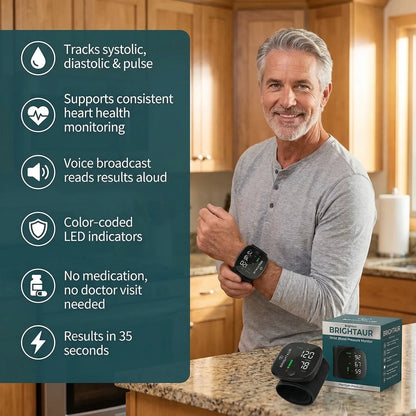 Aurora Tech™ Wrist Blood Pressure Monitor