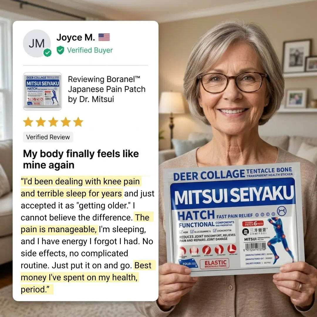 Japanese Pain Patch by Dr. Mitsui