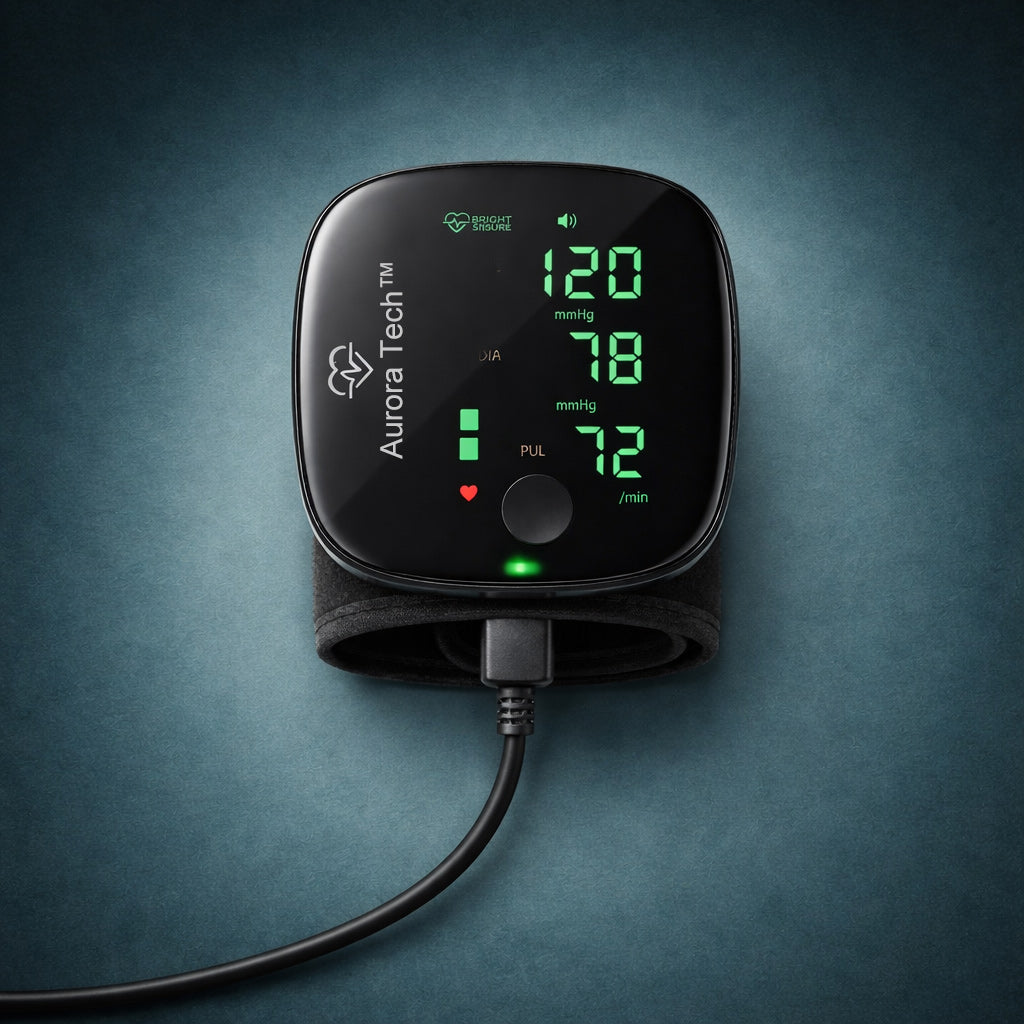 Aurora Tech™ Wrist Blood Pressure Monitor