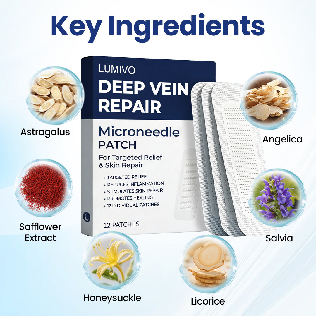 LUMIVO® Deep Vein Repair Microneedle Patch
