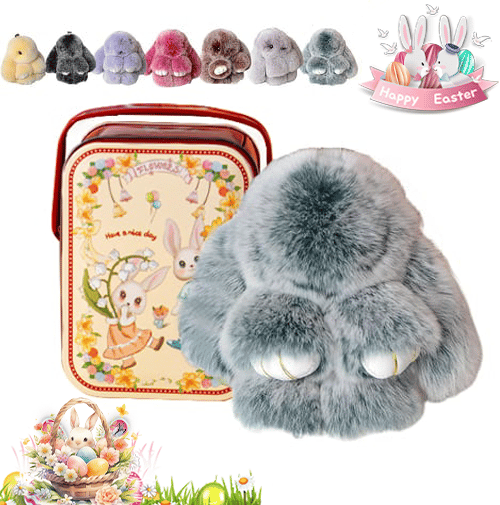 🏆Only $7.99Last Day Promotion!f 🐰 Handmade Soft Bunny Charms