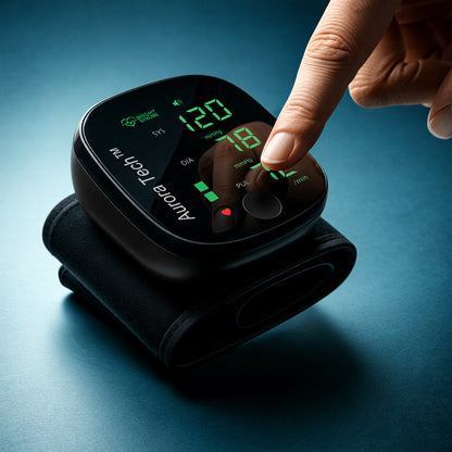 Aurora Tech™ Wrist Blood Pressure Monitor