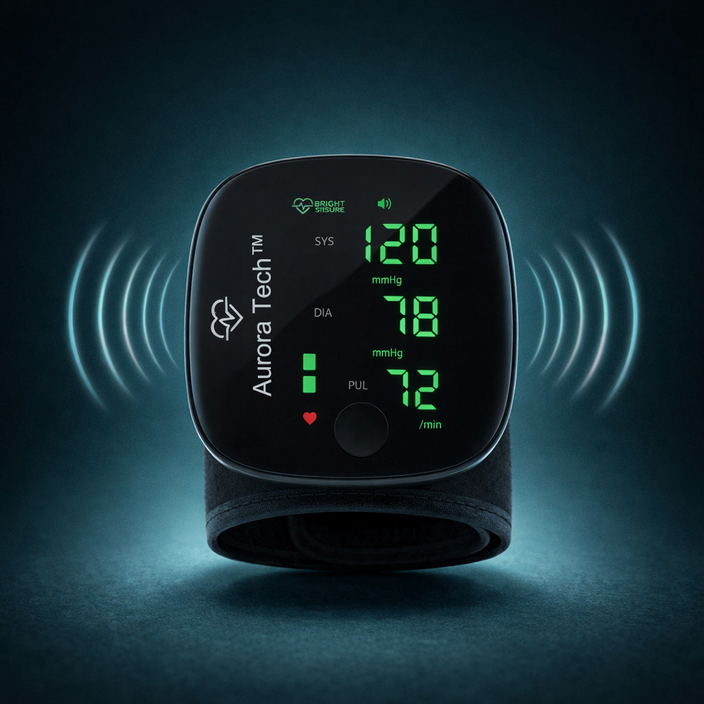 Aurora Tech™ Wrist Blood Pressure Monitor