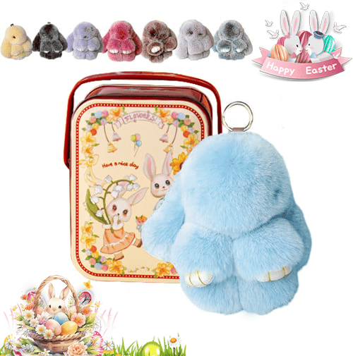 🏆Only $7.99Last Day Promotion!f 🐰 Handmade Soft Bunny Charms