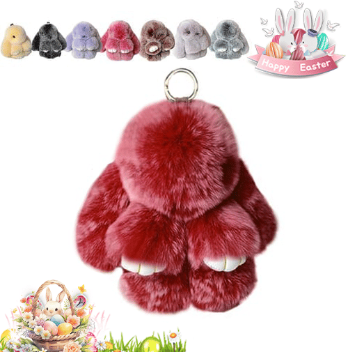 🏆Only $7.99Last Day Promotion!f 🐰 Handmade Soft Bunny Charms