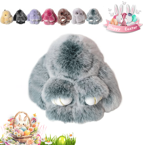 🏆Only $7.99Last Day Promotion!f 🐰 Handmade Soft Bunny Charms