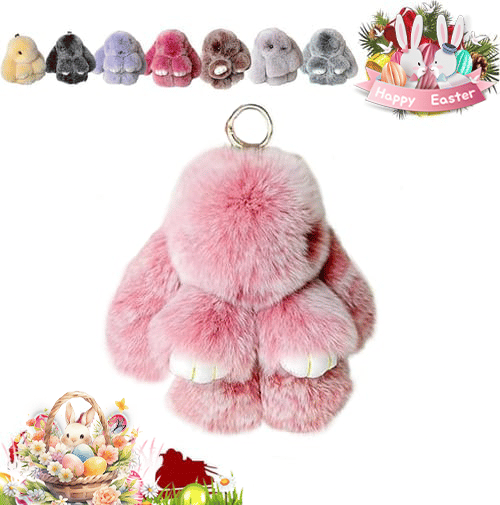 🏆Only $7.99Last Day Promotion!f 🐰 Handmade Soft Bunny Charms