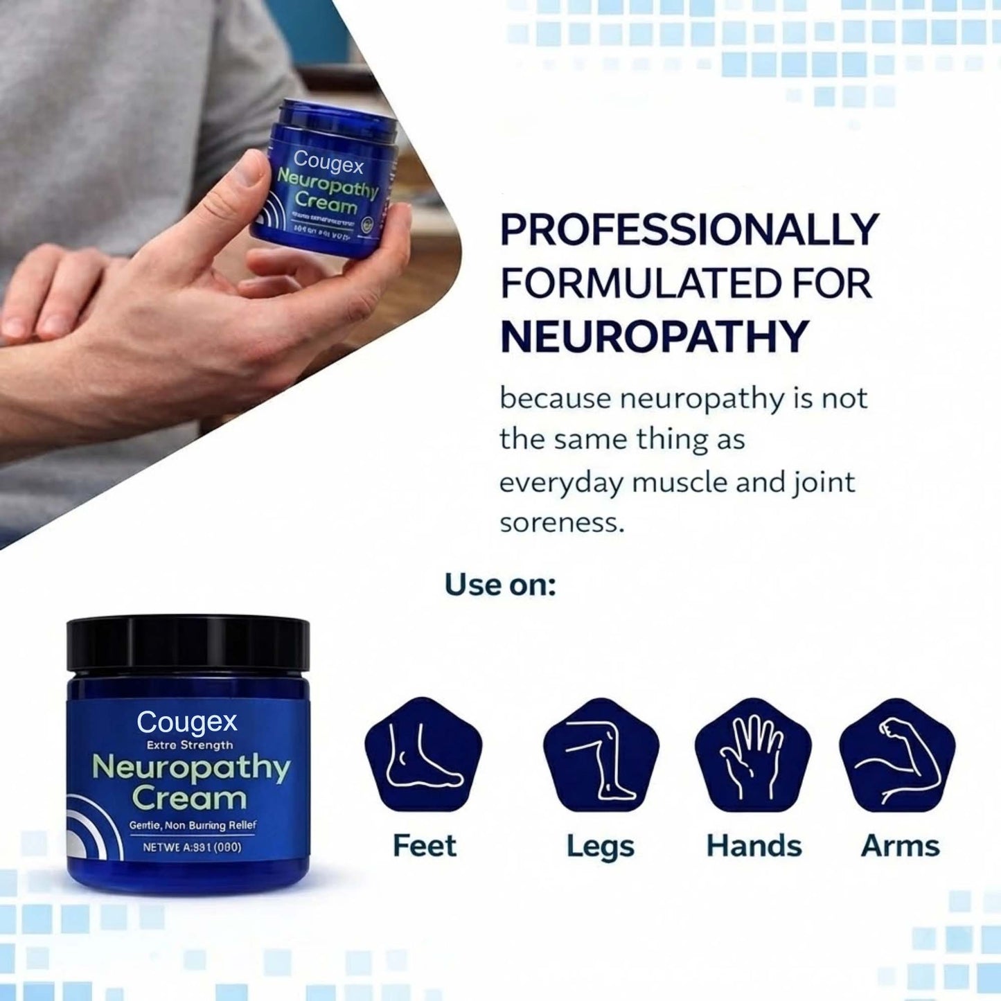 🔥Spring Sale  LUMIVO - Neuropathy Cream
