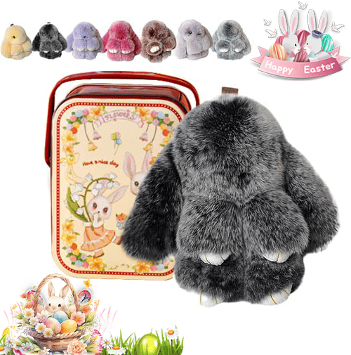 🏆Only $7.99Last Day Promotion!f 🐰 Handmade Soft Bunny Charms