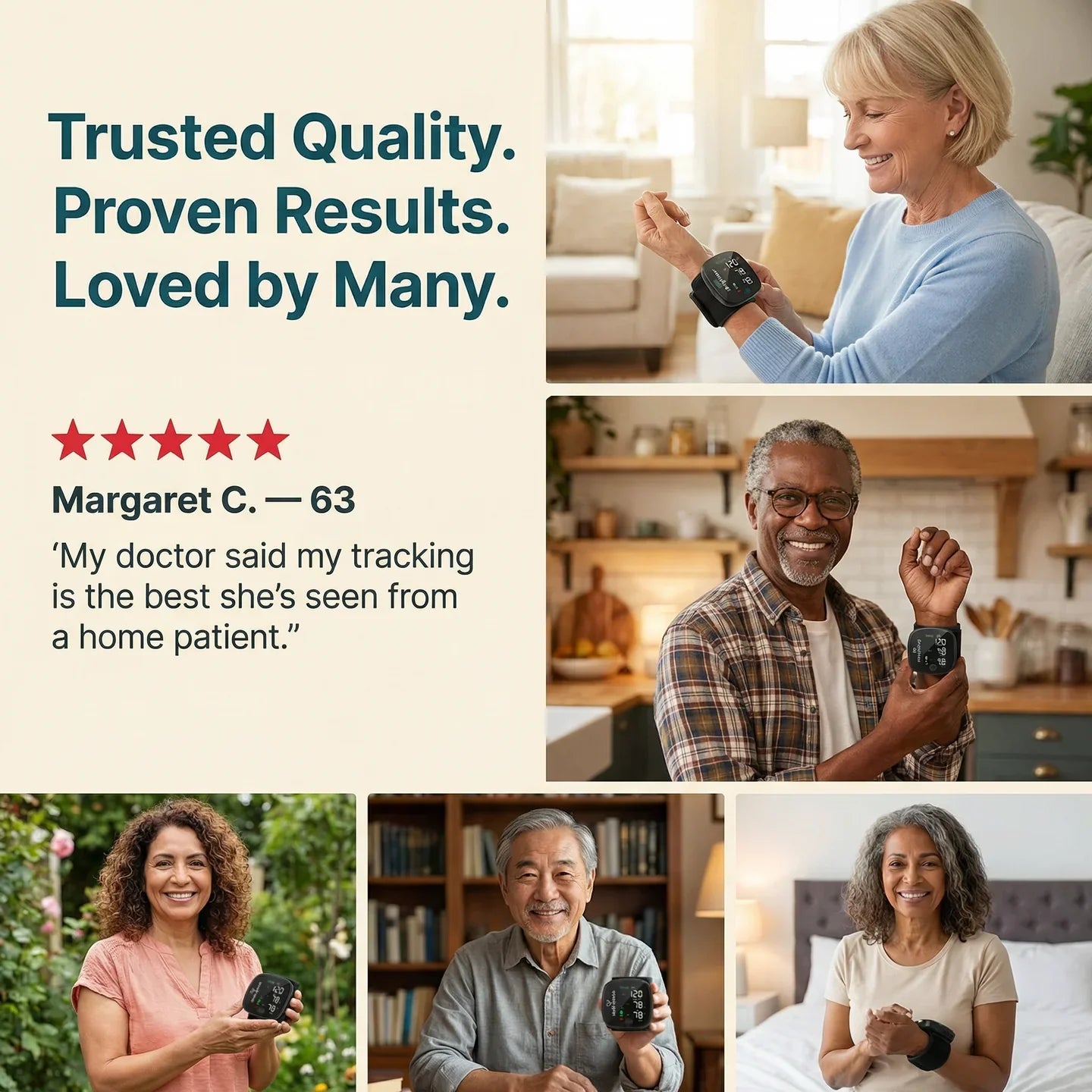 Aurora Tech™ Wrist Blood Pressure Monitor