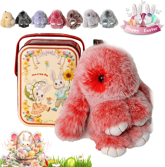 🏆Only $7.99Last Day Promotion!f 🐰 Handmade Soft Bunny Charms