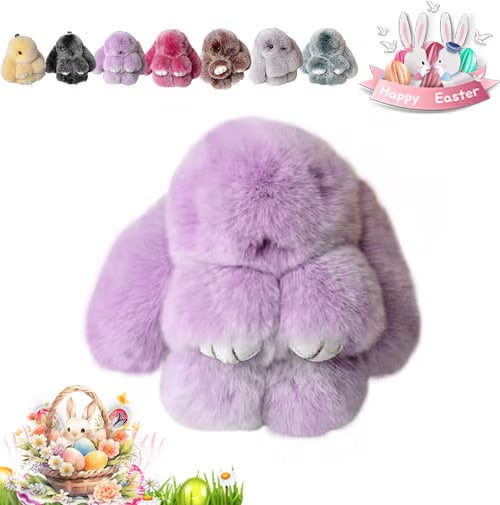 🏆Only $7.99Last Day Promotion!f 🐰 Handmade Soft Bunny Charms