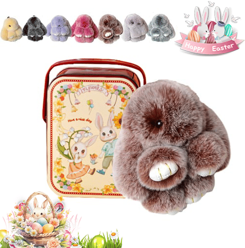 🏆Only $7.99Last Day Promotion!f 🐰 Handmade Soft Bunny Charms