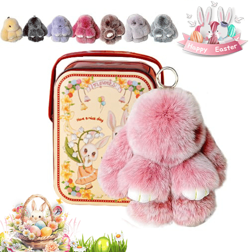 🏆Only $7.99Last Day Promotion!f 🐰 Handmade Soft Bunny Charms